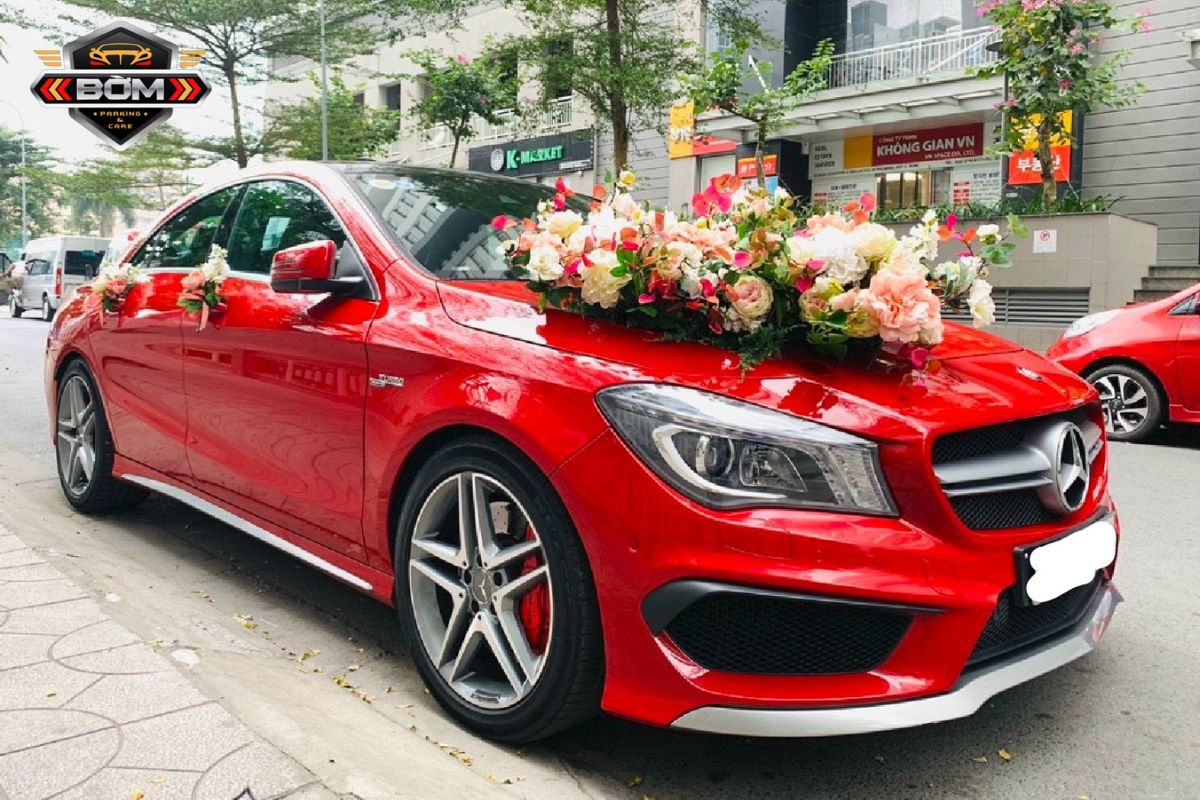 cho thuê xe cưới Mercedes hạng sang