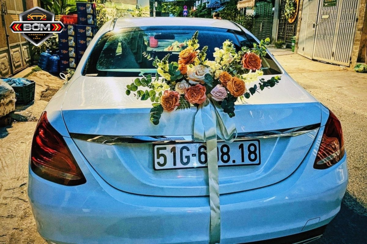 cho thuê xe hoa Mercedes tự lái